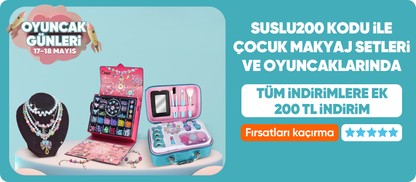 süslü200 kodu ile oyuncaklarda indirim