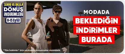 Modada beklediğin indirimler