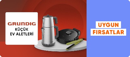 Grundig Küçük Ev Aletlerinde uygun fırsatlar