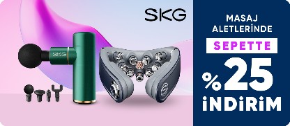 SKG Marka Masaj Aletlerinde Sepette %25 İndirim