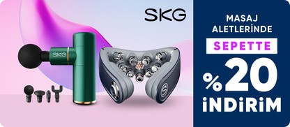 SKG Masaj Aletlerinde Sepette %20 İndirim