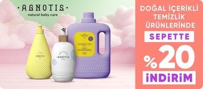 Agnotis Markalı Ürünlerde Sepette %20 İndirim