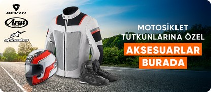 Motosiklet Tutkunlarına Özel Aksesuarlar
