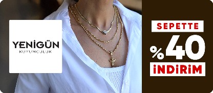 Yenigün Kuyumculuk Sepette %40 İndirim