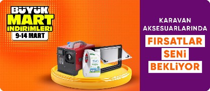 Karavan Aksesuarlarında Fırsatlar