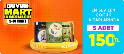 En sevilen çocuk kitaplarında 5 adet 150 TL 