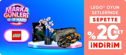 LEGO® Oyun Setlerinde Sepette Net %20 İndirim