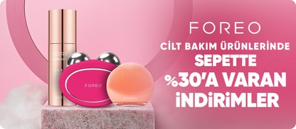 Cilt bakım ürünlerinde  sepette %30'a varan indirim