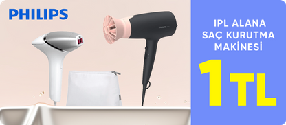 Philips IPL Alana Philips Saç Kurutma Makinesi 1 TL!