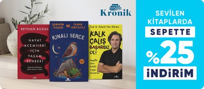Sevilen kitaplarda sepette %25 indirim
