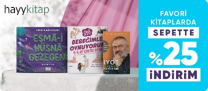 Favori kitaplarda sepette %25 indirim