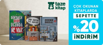Çok okunan kitaplarda sepette %20 indirim
