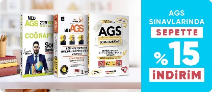 AGS sınavlarında sepette %15 indirim