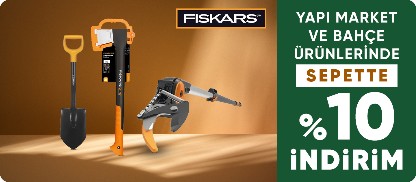 Seçili Fiskars Ürünlerinde Sepette %10 indirim