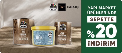 Düfa, Genç, Woodsol markalı ürünlerde sepette %20 indirim