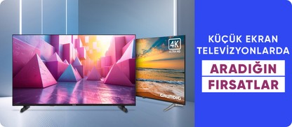 Küçük Ekran Televizyonlarda Büyük fırsatlar