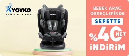 Yoyko Bebek araç Gereçlerinde Sepette Net %40 İndirim