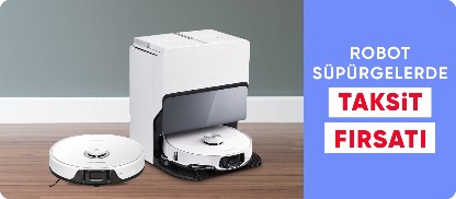 Robot Süpürgelerde Taksit Fırsatı