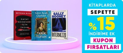 Kitaplarda sepette %15 indirime ek kupon fırsatları