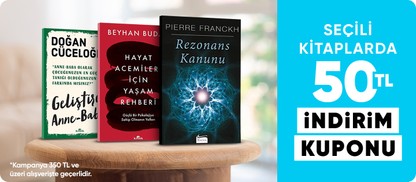 Seçili kitaplarda  350 TL ve üzerine 50 TL indirim kuponu