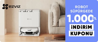 Ezvız Robot Süpürge'de 1000 TL Kupon Fırsatı