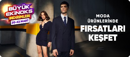 Moda ürünlerinde fırsatları keşfet
