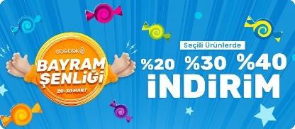 Seçili ürünlerde %20 %30 %40 indirim
