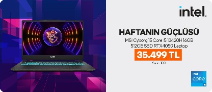 MSI Cyborg 15  Core i5 13420H 16GB 512GB SSD RTX4050