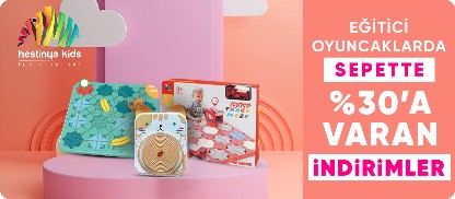 Hestinya Toys Eğitici Oyuncaklarda Sepette Net %30'a Varan İndirim