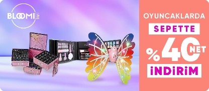Bloomie Markalı Oyuncaklarda Sepette Net %40 İndirim