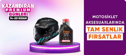 Motosiklet Aksesuarlarında Kaçırılmayacak Fırsatlar
