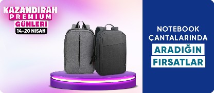 Notebook çantalarda fırsatlar