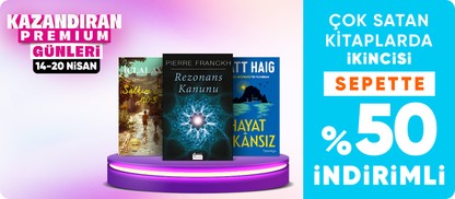 Çok satan kitaplarda 2.'si %50 indirimli