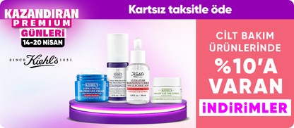 Cilt bakım ürünlerinde  %10'a varan indirim