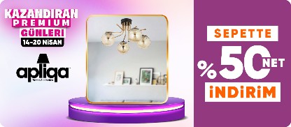 Apliqa Ürünlerinde Sepette %50  net indirim