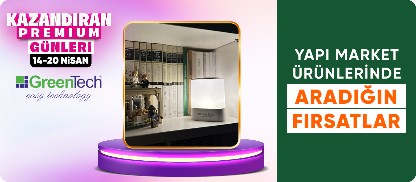 Greentech markasında indirim fırsatı