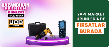 JCB Markalı Ürünlerde Fırsatlar