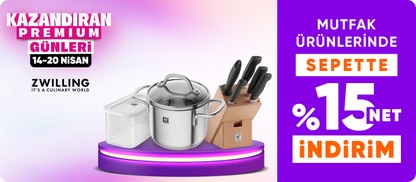 Zwilling Ürünlerinde Sepette %15 net indirim