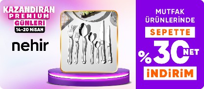 Nehir Ürünlerinde Sepette %30  net indirim