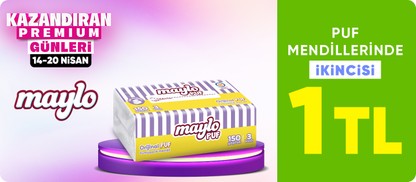 Maylo Puf Mendillerinde 2.si 1 TL