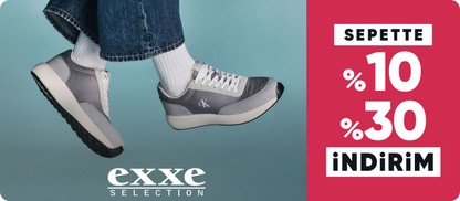 ExxeSelection Mağazasında Sepette %10-%30 İndirim