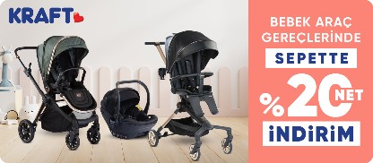 Kraft Bebek Araç Gereçlerinde Sepette Net %20 İndirim