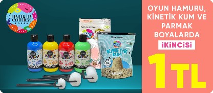 Mammacomica Dough Oyun Hamuru, Kinetik Kum ve Parmak Boyalarda %40 İndirim