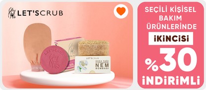 Let'scrub Markalı Seçili Ürünlerde 2. Ürüne %30 İndirim