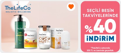 TheLifeCo Satıcılı Seçili Ürünlerde 200 TL ve Üzerine %40 indirim