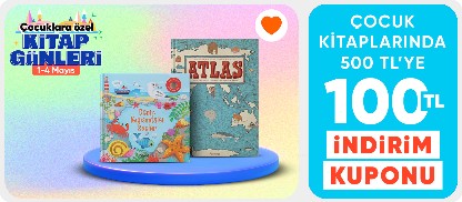 Çocuk kitaplarında  500 TL ye 100 TL indirim kuponu