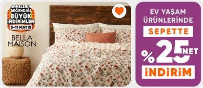 Bella Maison ürünlerinde Sepette %25 net indirim