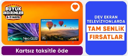 Dev Ekran Televizyonlarda Dev Fırsatlar!