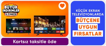"Küçük ekran televizyonlarda bütçene uygun fırsatlar