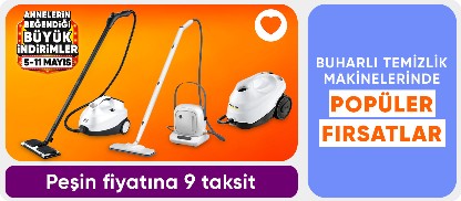 Buharlı Temizlik Makinalarinde Anneler Gününe Özel Kaçırılmayacak Fırsatlar